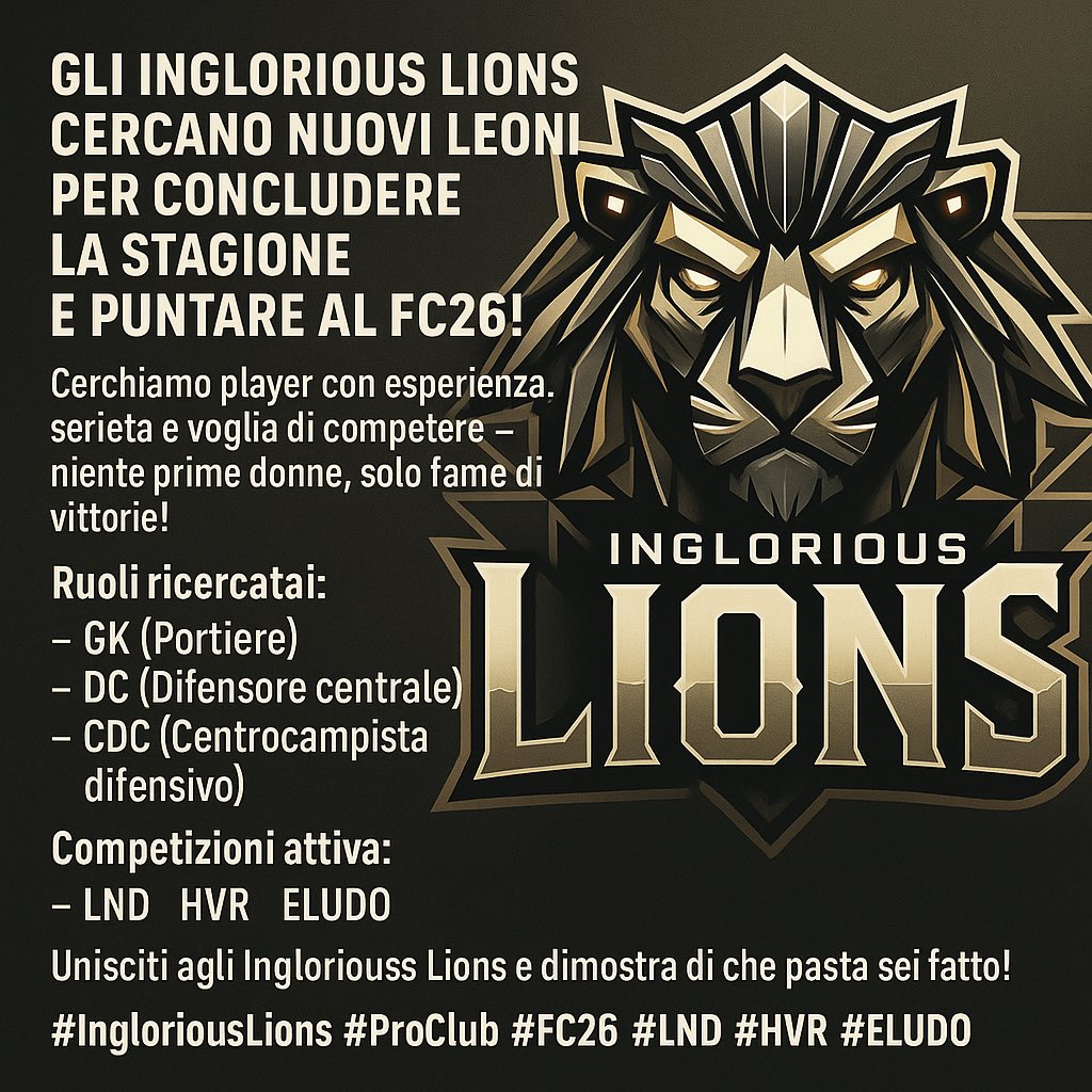 IngloriousLions (@ingloriouslions) on Twitter photo 