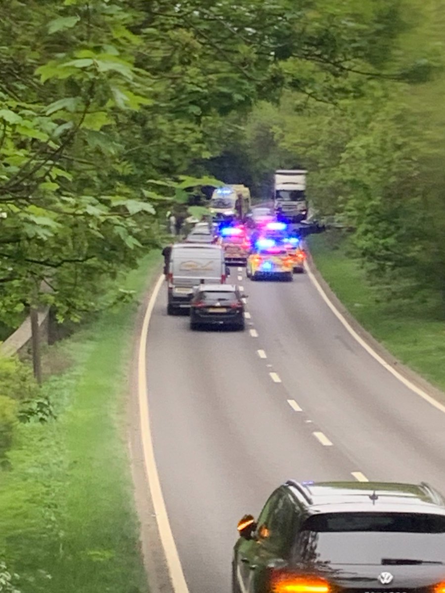 Journalists@UON (@journalism_uon) on Twitter photo This morning, an incident occurred on Kettering Road between Isham and Great Harrowden.
While the cause of the disruption is currently unknown, police cars and an ambulance responded at around 7:40 am.
Road closures and diversions have been put into place. This morning, an incident occurred on Kettering Road between Isham and Great Harrowden.
While the cause of the disruption is currently unknown, police cars and an ambulance responded at around 7:40 am.
Road closures and diversions have been put into place.