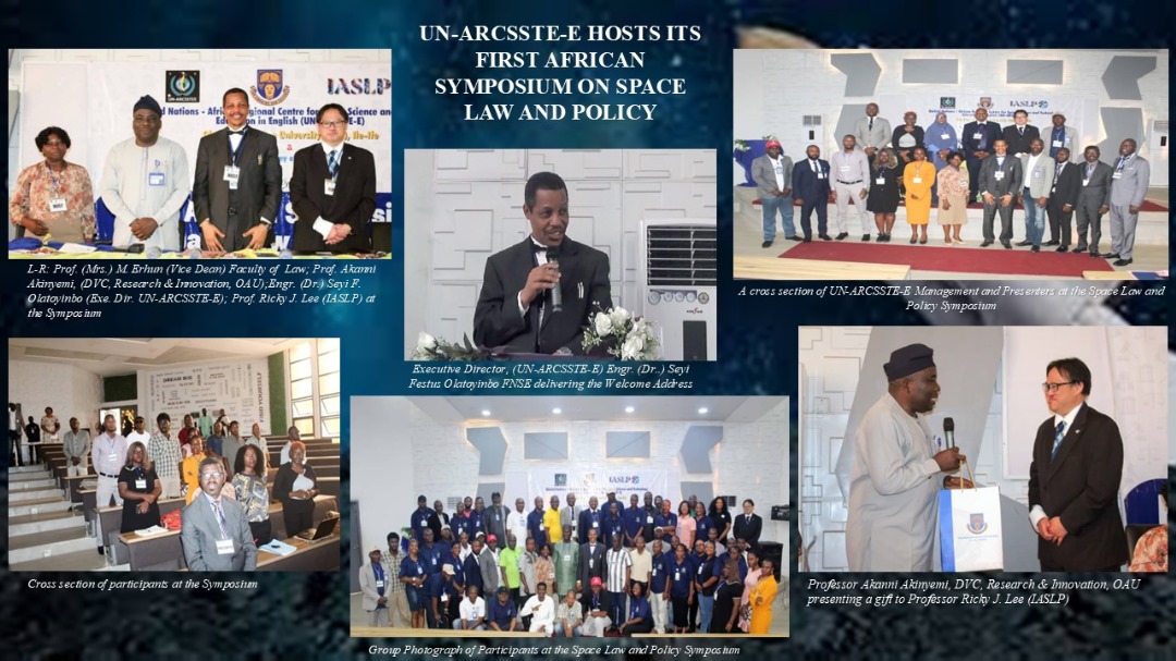 CSSTE (@csste3) on Twitter photo UN-ARCSSTEE holds its first African Symposium on Space Law and Policy #Space #SpaceLaw <a href="/NASRDA/">NASRDA</a> <a href="/NASRDA_Official/">National Space Research and Development Agency</a> <a href="/cstpnasrda/">Cstp-Nasrda</a> <a href="/Nasrdacbss/">NASRDA Centre For Basic Space Science</a> <a href="/CBSS_Explore/">NASRDA AstroWorld</a> <a href="/UNOOSA/">UNOOSA</a> UN-ARCSSTEE holds its first African Symposium on Space Law and Policy #Space #SpaceLaw <a href="/NASRDA/">NASRDA</a> <a href="/NASRDA_Official/">National Space Research and Development Agency</a> <a href="/cstpnasrda/">Cstp-Nasrda</a> <a href="/Nasrdacbss/">NASRDA Centre For Basic Space Science</a> <a href="/CBSS_Explore/">NASRDA AstroWorld</a> <a href="/UNOOSA/">UNOOSA</a>