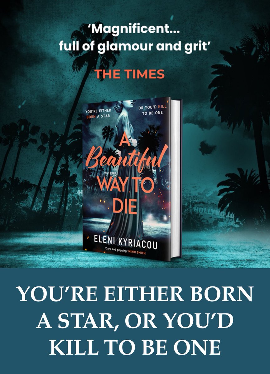 Louise Fein (@feinlouise) on Twitter photo Happiest of publication days to the wonderfully talented <a href="/elenikwriter/">Eleni Kyriacou ๐ธ๐คโญ๏ธ</a> ! A Beautiful Way to Die is packed with โ50โs Hollywood glamour beneath which lies a dark underbelly. I was completely gripped. Congratulations Eleni! ๐ฅ๐๐ฅณ Happiest of publication days to the wonderfully talented <a href="/elenikwriter/">Eleni Kyriacou ๐ธ๐คโญ๏ธ</a> ! A Beautiful Way to Die is packed with โ50โs Hollywood glamour beneath which lies a dark underbelly. I was completely gripped. Congratulations Eleni! ๐ฅ๐๐ฅณ