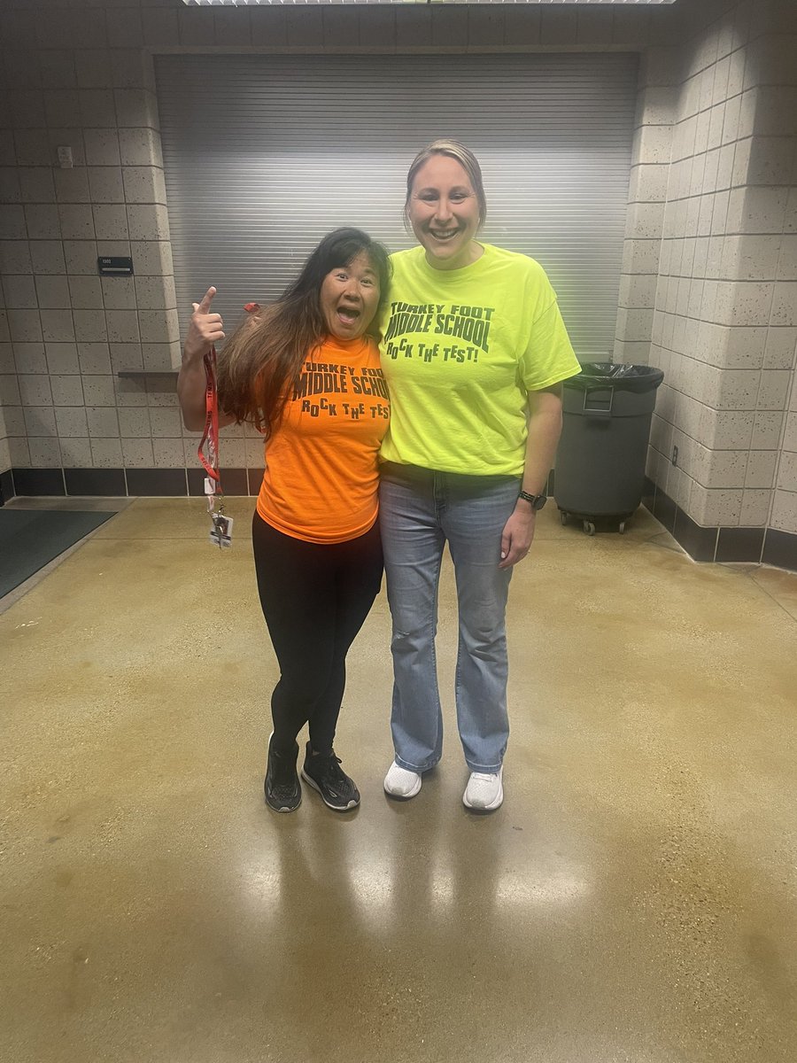 7th and 8th graders are ready to “Rock the Test” today! Let’s do this!!!