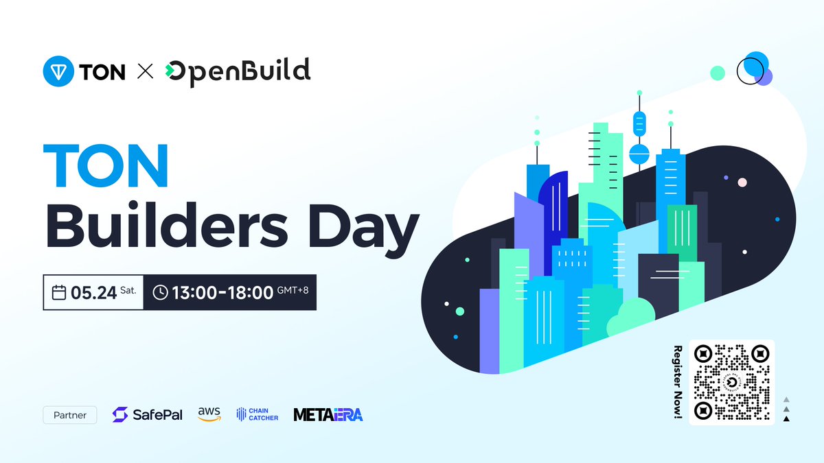 TON Society Hong Kong (@tonsocietyhk) on Twitter photo 🚀 TON Builders Day | 5.24 1PM-6PM
🔥 開發者必來!與 TON 基金會、頂級項目面對面,探索 2025 生態機會!
💡 學習 TON 開發技巧、Telegram 增長秘笈,贏取孵化營直通車+獎金!
🏆 路演項目將獲官方孵化營計劃 TON Nest 直通車+<a href="/iSafePal/">SafePal - Crypto Wallet</a> SafePal 獎勵+SafePal 硬體錢包!
🔗 🚀 TON Builders Day | 5.24 1PM-6PM
🔥 開發者必來!與 TON 基金會、頂級項目面對面,探索 2025 生態機會!
💡 學習 TON 開發技巧、Telegram 增長秘笈,贏取孵化營直通車+獎金!
🏆 路演項目將獲官方孵化營計劃 TON Nest 直通車+<a href="/iSafePal/">SafePal - Crypto Wallet</a> SafePal 獎勵+SafePal 硬體錢包!
🔗