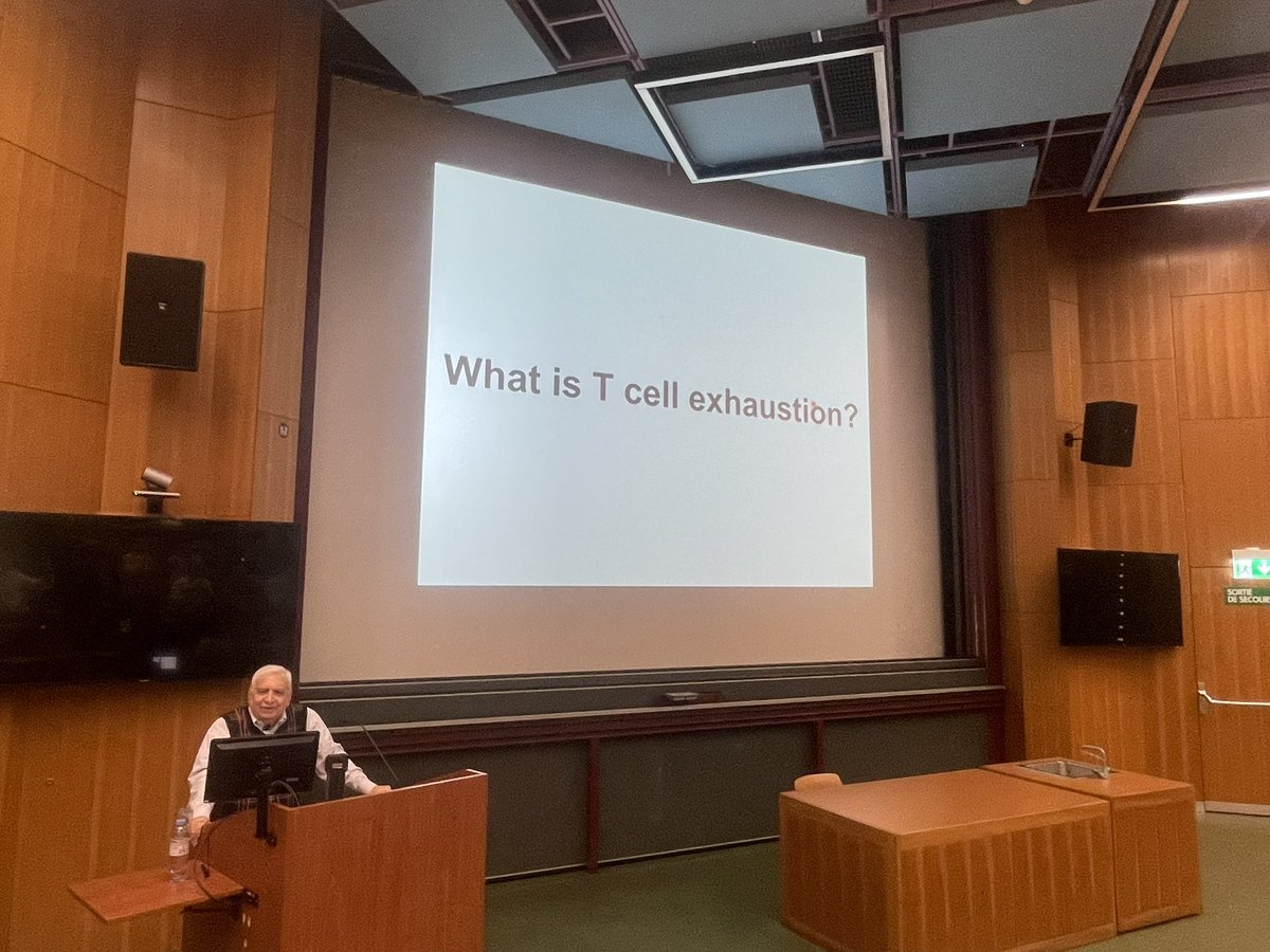 It has been a true privilege to attend today’s lecture by Prof. Ahmed, hosted by <a href="/unige_en/">UNIGE_en</a>. We are extremely fortunate to have had the chance to learn from one of the world’s foremost experts in T cells and immunotherapy. A huge thank you to <a href="/unige_en/">UNIGE_en</a>  <a href="/apmariniello/">Annapaola Mariniello</a>