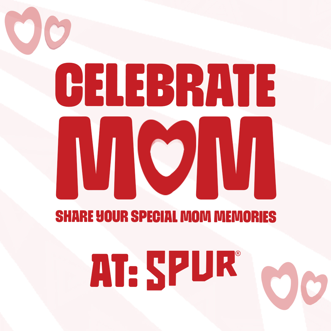 Share your favorite memory with Mom at Spur—whether it’s her go-to order, a birthday celebration, or even who 𝘳𝘦𝘢𝘭𝘭𝘺 stole the last chip. Use #SpurMoments, and you just might get a sweet surprise from us.😉 #MothersDay