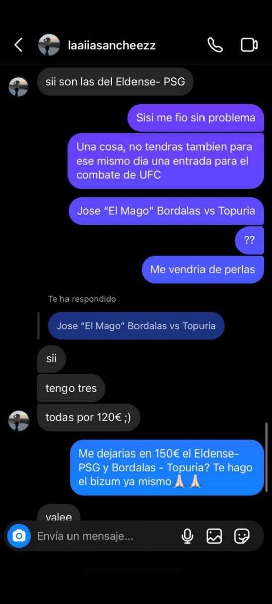 Tranquilos, que si no conseguís entradas para el concierto de Bad Bunny, esta muchacha os las consigue.
No os desesperéis, que hace magia.