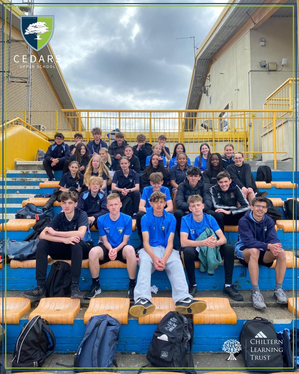 Cedars Upper School (@cedars_upper) on Twitter photo CEDARS CHAMPIONS! 🏆 Our Year 9/10 Girls won the Track & Field Cup (first ever for the school!). Boys also strong in 6th. Congrats to all! Regionals, here we come! 🔥 #AthleticsChampions #CedarsUpper <a href="/ChilternLT/">Chiltern Learning Trust</a> <a href="/mjpGibbs/">Mark Gibbs</a> <a href="/Umara1Qureshi/">Umara</a> <a href="/Mnormanedu/">Melanie Norman</a> CEDARS CHAMPIONS! 🏆 Our Year 9/10 Girls won the Track & Field Cup (first ever for the school!). Boys also strong in 6th. Congrats to all! Regionals, here we come! 🔥 #AthleticsChampions #CedarsUpper <a href="/ChilternLT/">Chiltern Learning Trust</a> <a href="/mjpGibbs/">Mark Gibbs</a> <a href="/Umara1Qureshi/">Umara</a> <a href="/Mnormanedu/">Melanie Norman</a>