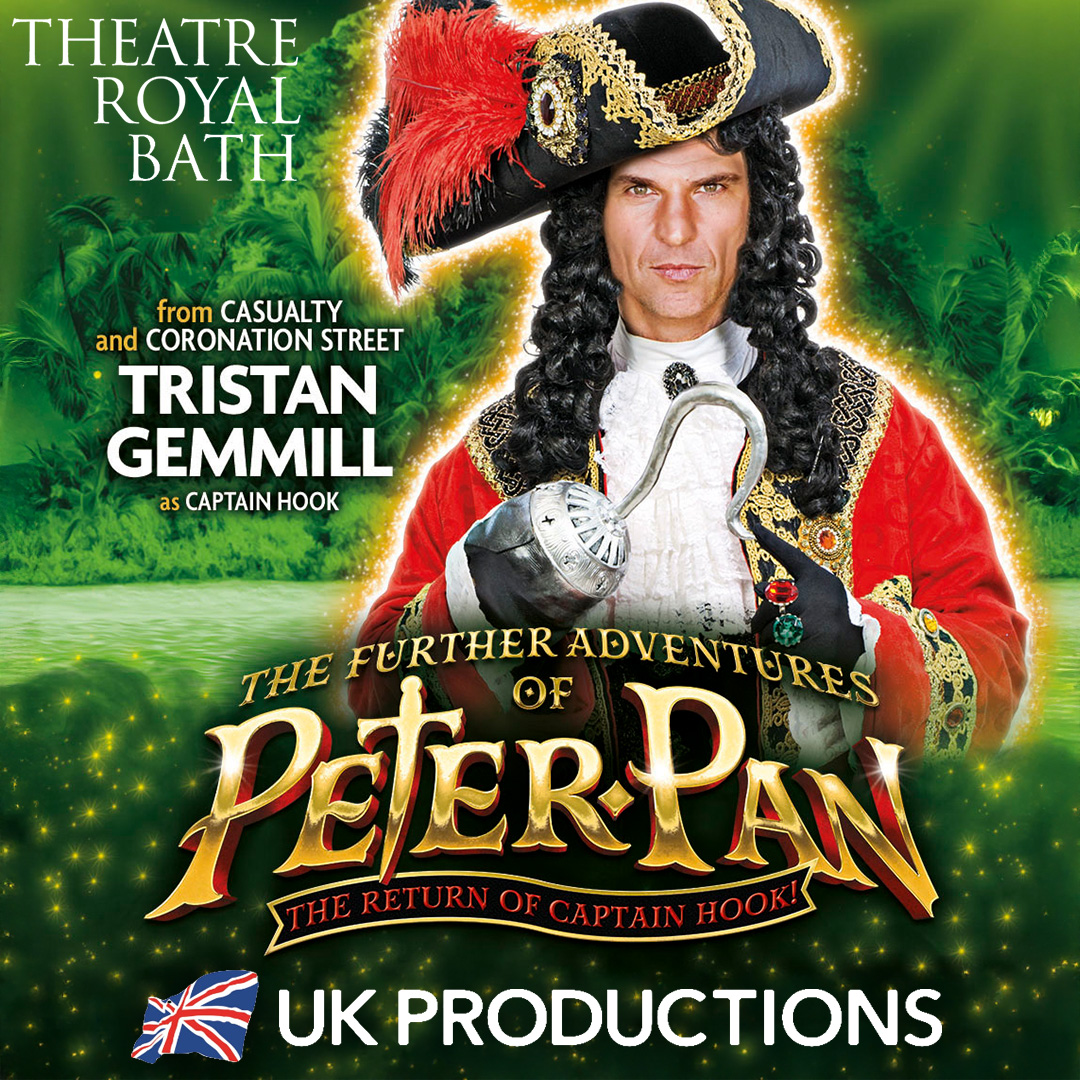 🪝 Tristan Gemmill swaps soapland for Neverland!
He’s joining The Further Adventures of Peter Pan as the devilishly charming Captain Hook at Theatre Royal Bath this Christmas.
✨ Pirates, pixie dust &amp; panto mischief await!
📅 11 Dec – 4 Jan
🎟️ Book now!