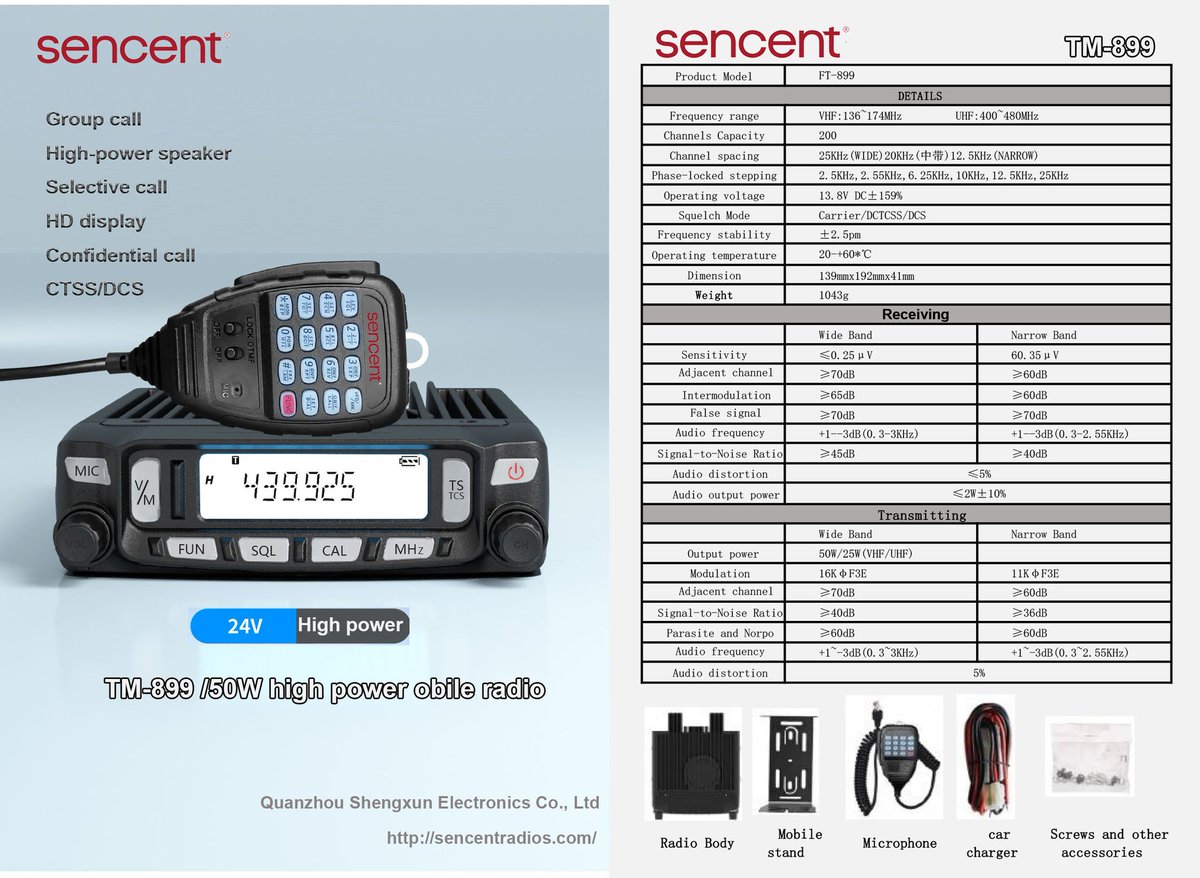 we are working walkie talkie more 11yeasrs ,we are chiense walkie talkie supplier ,support OEM and ODM tis is our shop: twowayradioshoppe.com/www.sencentrad…
info@sencentradios.com
wechat/whatsapp:+8619959689088
#walkietalkie 
#walkietalkies 
#twowayradio