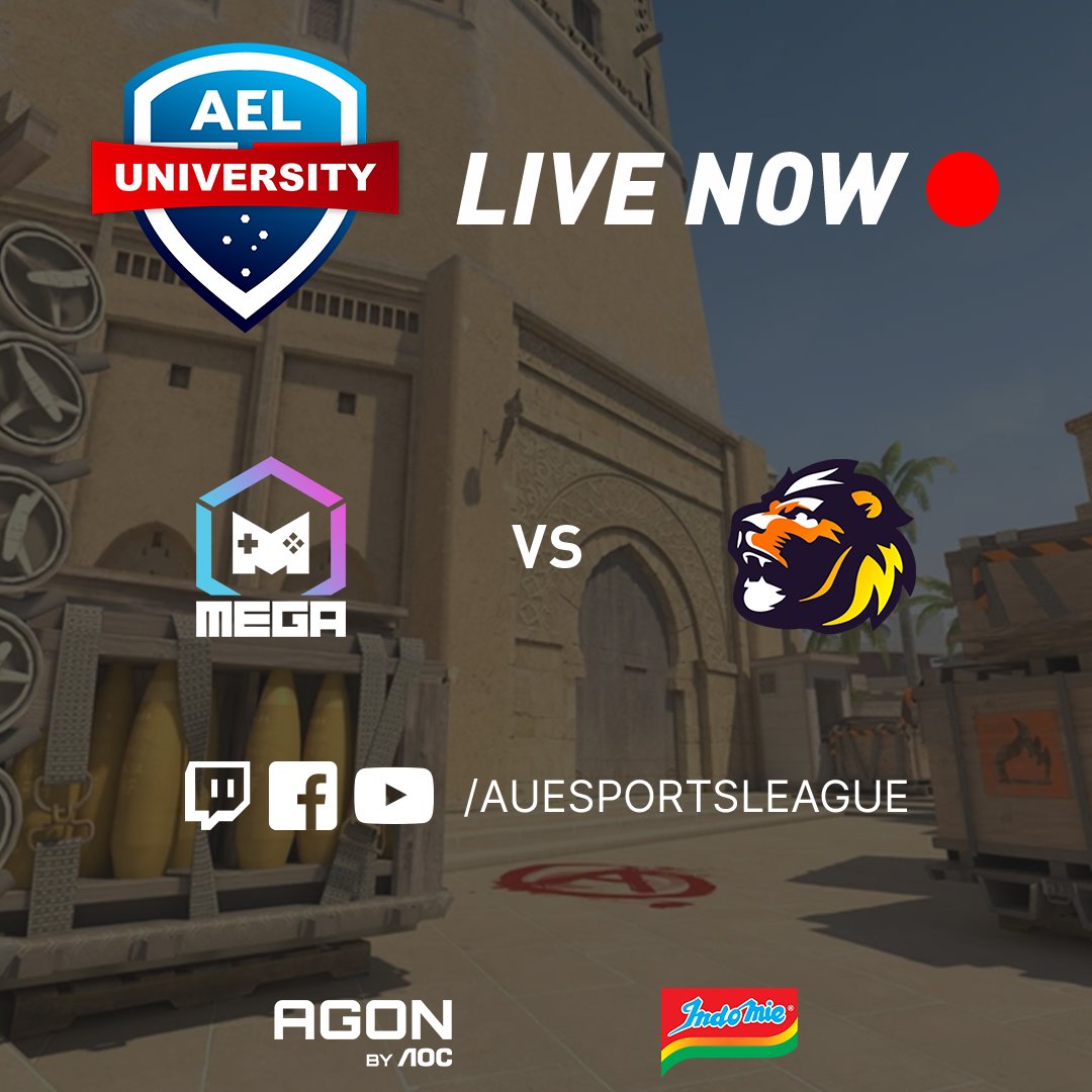 Australian Esports League (@auesportsleague) on Twitter photo For our third match we have a showdown between two teams tied for 2nd, it's <a href="/MonashEGA/">MonashEGA</a> vs <a href="/UNSW_ESports/">UNSW ESports Club</a> ⚔️
🔴 twitch.tv/auesportsleague
The AEL is proudly sponsored by <a href="/AGONbyAOC/">AGON by AOC</a> & <a href="/Indomielovers/">Indomie</a> For our third match we have a showdown between two teams tied for 2nd, it's <a href="/MonashEGA/">MonashEGA</a> vs <a href="/UNSW_ESports/">UNSW ESports Club</a> ⚔️
🔴 twitch.tv/auesportsleague
The AEL is proudly sponsored by <a href="/AGONbyAOC/">AGON by AOC</a> & <a href="/Indomielovers/">Indomie</a>