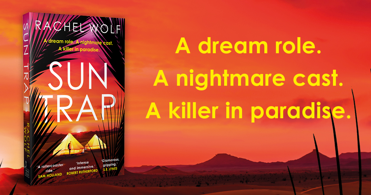 Happy Publication Day to the brilliant @RachelWolf and the gripping, edge-of-your-seat thriller Sun Trap!

Pick up your copy today! - bit.ly/4ig8Ep4