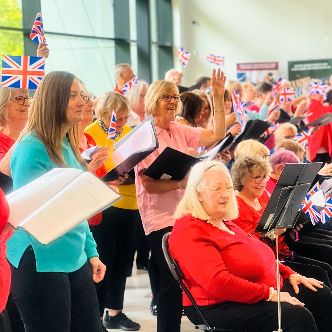 This #VEDay, we're reminded of the power of community - and music.

🎶 The Beck Community Choir marked the day at the <a href="/BofBBunker/">Battle of Britain Bunker</a>, and now bring Songs of Celebration to our stage.

📅 Thu 5 June 2025
🎟️ parkwoodtheatres.co.uk/beck-theatre/w…
