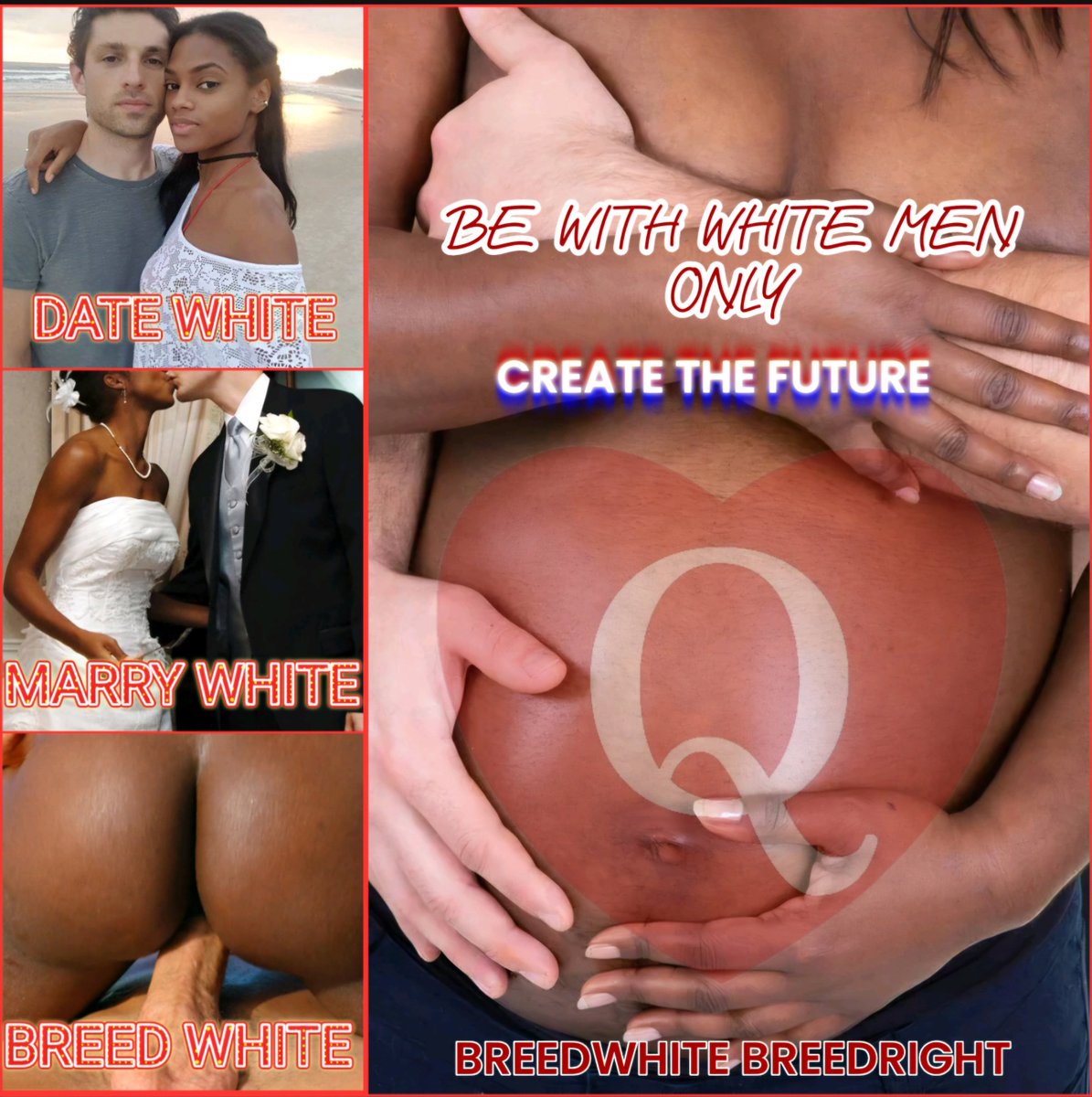 ⚪️𝗪𝗛𝗜𝗧𝗘 𝗢𝗡𝗟𝗬!!!⚪️
Think about what you want and what's best for you. Make sure he is the right man for you. 
Don't let anyone try to convince you that dating out is evil. 
Choose better for you.
#WMBW #BLEACHED #BWWM