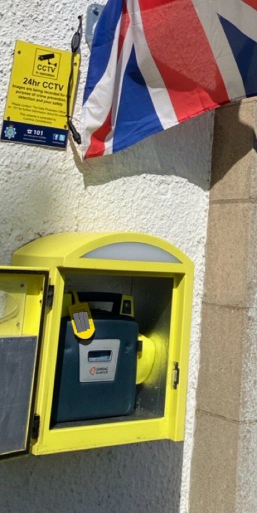 3 x long standing offline community defibrillators are now back rescue ready for their communities in Milnthorpe, Appleby and Aspatria today! ✔️