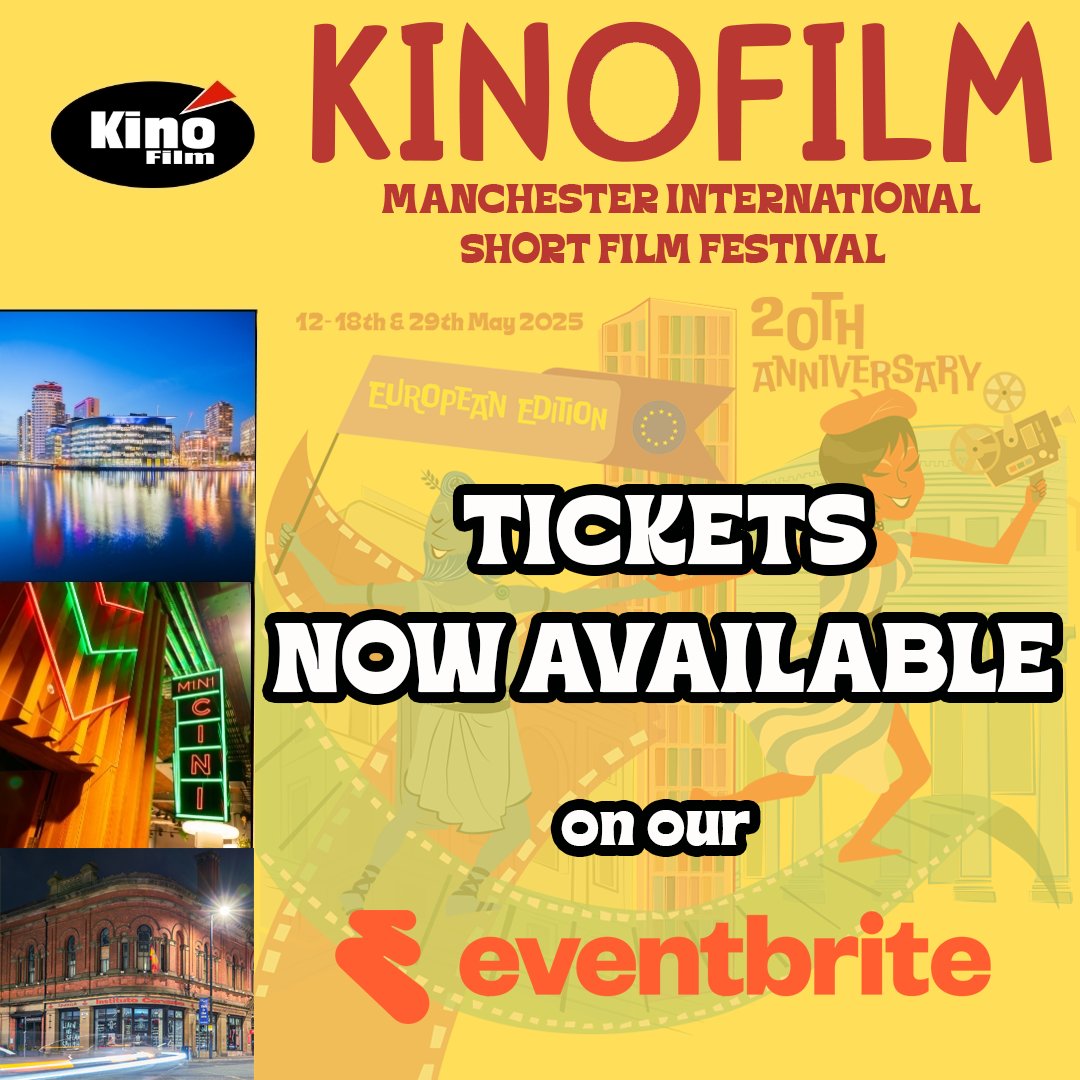 Tickets for KINOFILM Festival 2025 ON SALE NOW  

eventbrite.com/o/15531436304 

#shortfilmfestival #kinofilm #filmfestival #tickets

Some of our events are free to attend!