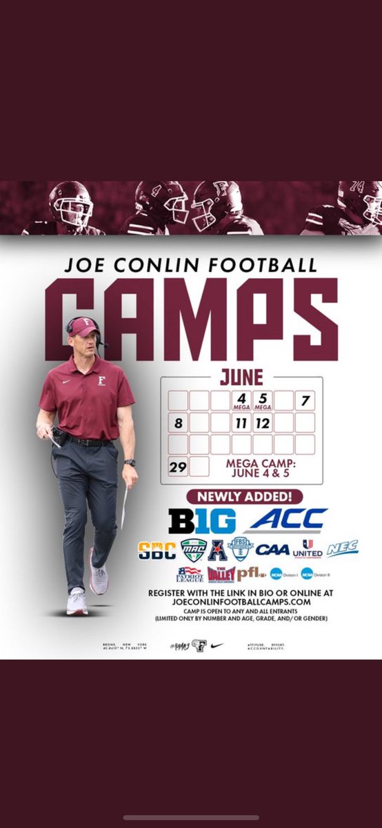 Thank you for the invite, can't wait to compete! <a href="/TJH3_/">Ty Henderson</a> <a href="/FORDHAMFOOTBALL/">Fordham Football</a> <a href="/Coach_Conlin/">Joe Conlin</a>