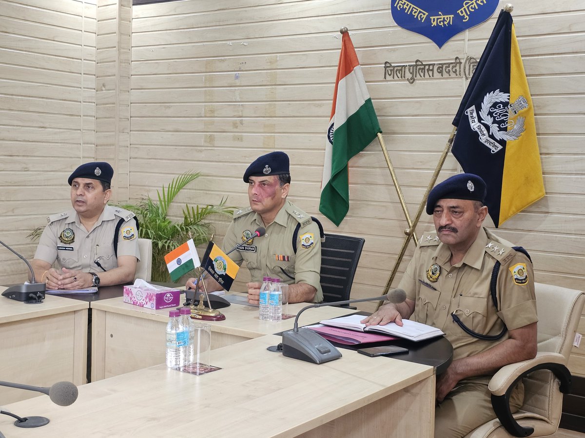 Baddi Police tweet media