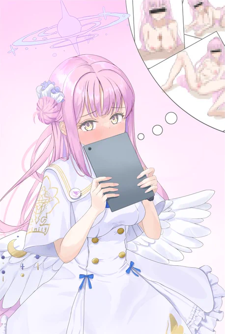 先生が「秘蔵フォルダ」に自分に似た感じの画像を集めていることを知ってしまったミカ #ブルーアーカイブ #聖園ミカ生誕祭2025 #聖園ミカ