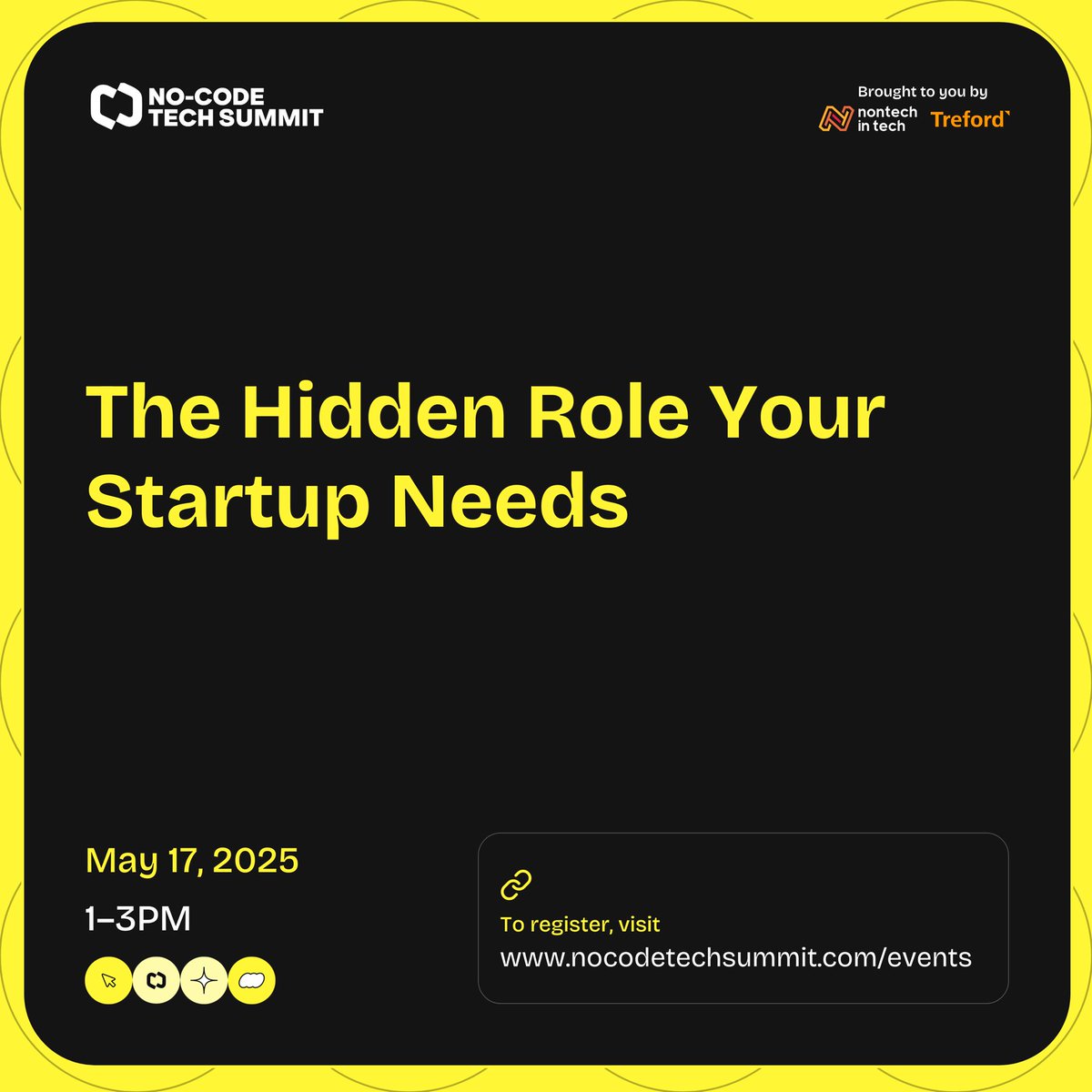 No-code Tech Summit tweet media