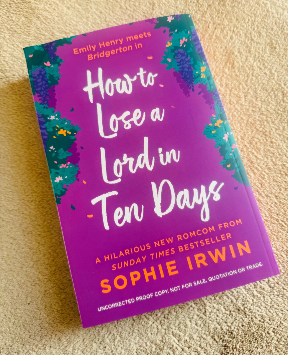 Janice Hallett (@janicehallett) on Twitter photo How lucky am I to open this Regency-era gem from <a href="/SophieHIrwin/">Sophie Irwin</a> in a glorious #BookPost meet-cute! 🤩 In #HowToLoseALordInTenDays Miss Lydia Hanworth must convince her suitor to call off their engagement, yet keep her reputation 😱 Romcom-tastic! Thanks <a href="/HarperCollinsUK/">HarperCollinsUK</a> 🙏 Out Jul How lucky am I to open this Regency-era gem from <a href="/SophieHIrwin/">Sophie Irwin</a> in a glorious #BookPost meet-cute! 🤩 In #HowToLoseALordInTenDays Miss Lydia Hanworth must convince her suitor to call off their engagement, yet keep her reputation 😱 Romcom-tastic! Thanks <a href="/HarperCollinsUK/">HarperCollinsUK</a> 🙏 Out Jul