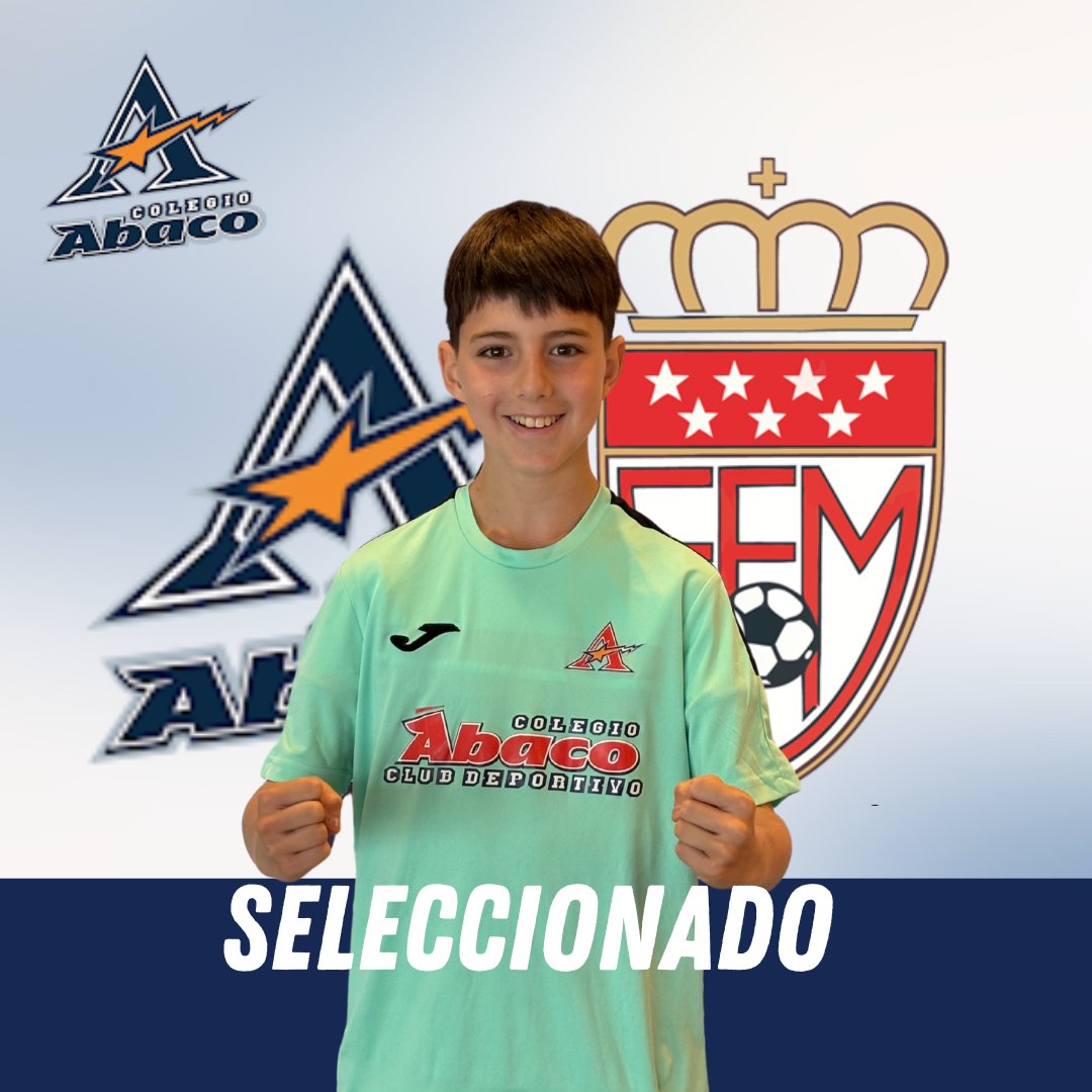 Abacolegio's tweet photo. ¡Buenas noticias para nuestra cantera!
Tres de nuestros jugadores de #FútbolSala han sido convocados para un entrenamiento con la Selección Madrileña para la temporada 25/26. 
Un orgullo para el club y un paso más en su desarrollo como deportistas. 
¡Enhorabuena a los tres! https://t.co/kcc36ZkhAi