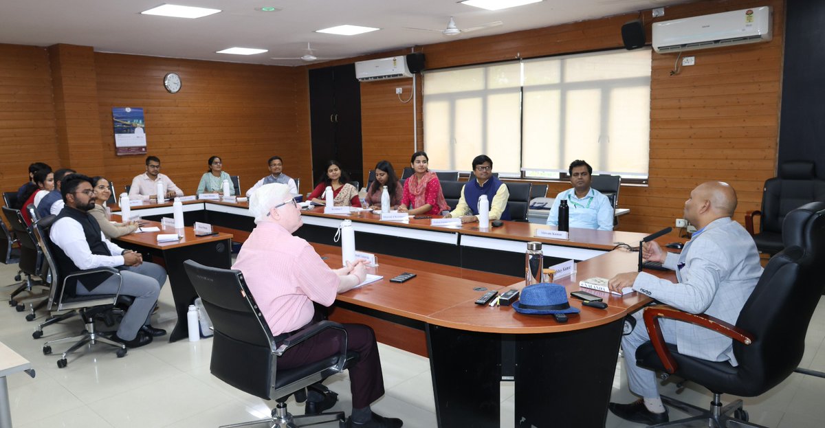 IIS Officer Trainees (@iis_now) on Twitter photo Shri Abhay Kumar, Dy DG, #ICCR, addressed #IIS probationers on Soft Diplomacy, drawing from his new book #Nalanda to highlight the role of art, culture & literature in shaping global narratives.
<a href="/MEAIndia/">Randhir Jaiswal</a>
<a href="/IIMC_India/">Indian Institute of Mass Communication</a>
<a href="/AmbassadorAbhay/">Amb. Abhay Kumar</a>
<a href="/iccr_hq/">ICCR</a>
<a href="/DrSJaishankar/">Dr. S. Jaishankar</a> Shri Abhay Kumar, Dy DG, #ICCR, addressed #IIS probationers on Soft Diplomacy, drawing from his new book #Nalanda to highlight the role of art, culture & literature in shaping global narratives.
<a href="/MEAIndia/">Randhir Jaiswal</a>
<a href="/IIMC_India/">Indian Institute of Mass Communication</a>
<a href="/AmbassadorAbhay/">Amb. Abhay Kumar</a>
<a href="/iccr_hq/">ICCR</a>
<a href="/DrSJaishankar/">Dr. S. Jaishankar</a>