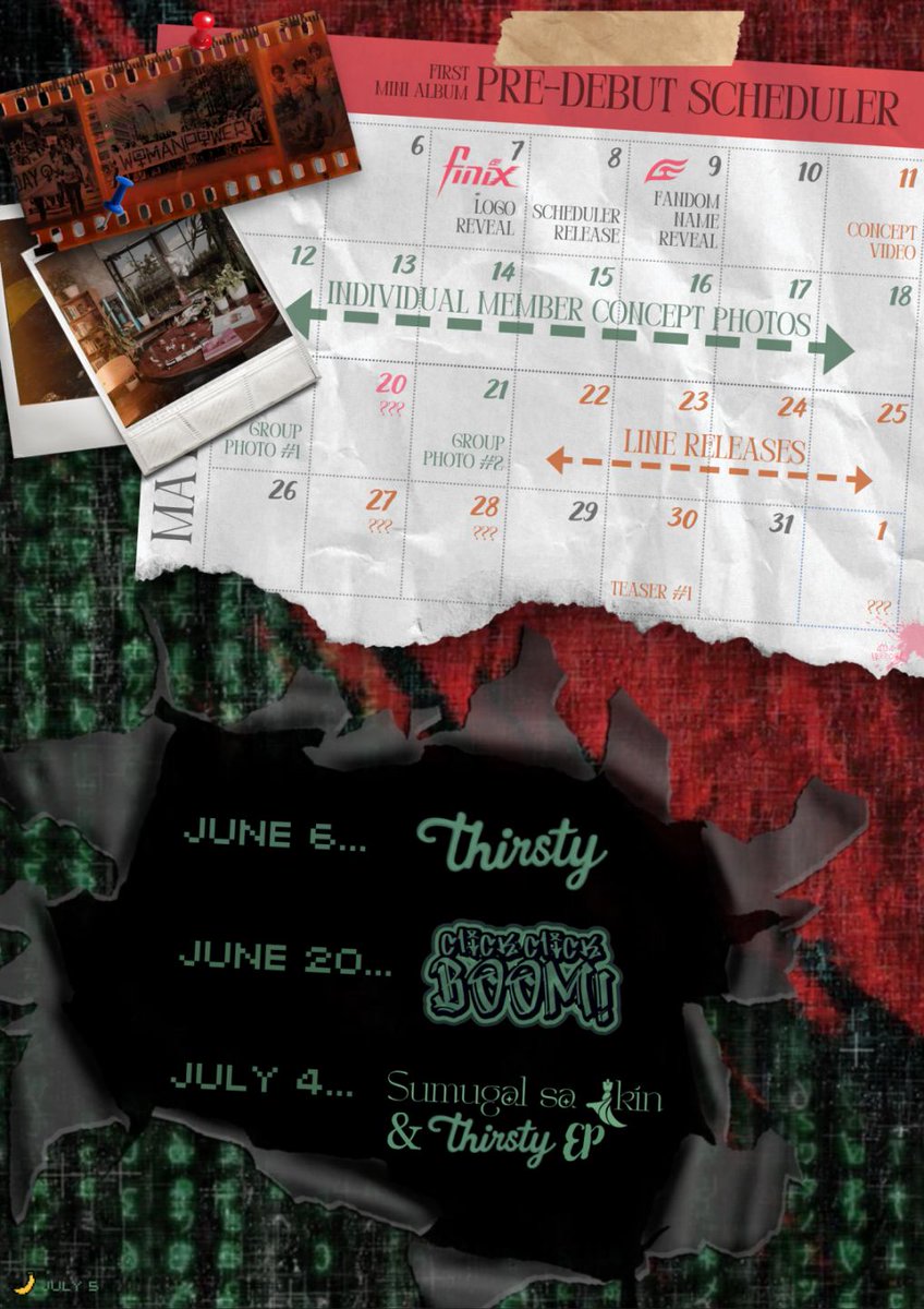 FINIX Scheduler Out Now!

"The systems they are building now will become the cages of tomorrow..."

#FINIX #FINIX_PreDebut #FINIX_Scheduler #PPOP #PPOPRise