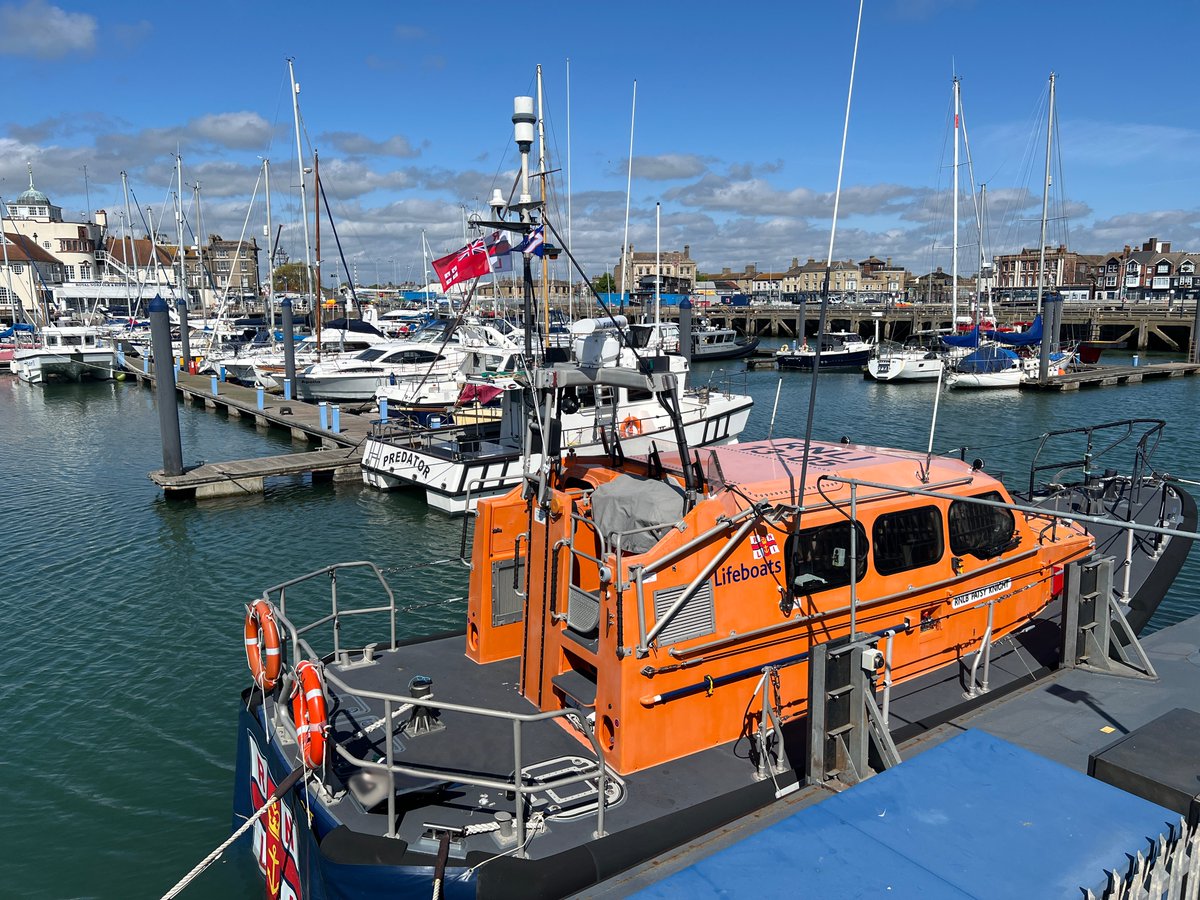 Callout at 4.54pm yesterday following an urgent situation  (pan pan) marine radio broadcast for a missing 12 m Dutch yacht . Lifeboat crew were requested to launch when yacht was spotted off Lowestoft but the vessel didn't need help and lifeboat returned to mooring at 5.15pm
