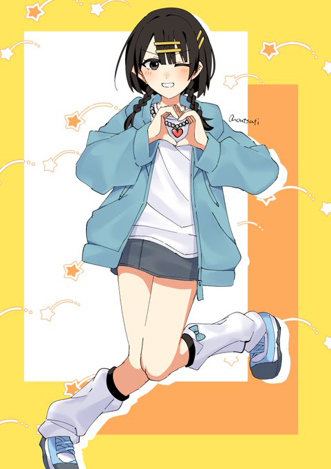 #おうつちの絵 #sumi3D 
coalowlさんの絵柄はやはり可愛いのう 