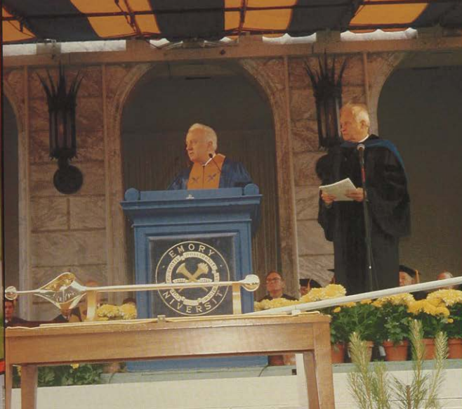 Woodruff Health Sciences Center Library (@emoryhealthlibr) on Twitter photo It's Throwback Thursday!
For the Emory Class of 1991, Eduard Amvrosievich Shevardnadze was the commencement speaker.
#ThrowbackThursday
<a href="/emorycollege/">Emory College</a> <a href="/EmoryUniversity/">Emory University</a> <a href="/EmoryLibraries/">Emory Libraries</a> It's Throwback Thursday!
For the Emory Class of 1991, Eduard Amvrosievich Shevardnadze was the commencement speaker.
#ThrowbackThursday
<a href="/emorycollege/">Emory College</a> <a href="/EmoryUniversity/">Emory University</a> <a href="/EmoryLibraries/">Emory Libraries</a>
