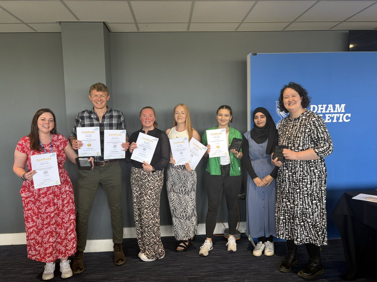 Congrats to the #PennineCarePeople who were nominated for our education &amp; workforce development awards, which celebrates apprentices.

Jodie Mulligan also won a special <a href="/teamCNO_/">teamCNO 💙</a> healthcare support worker excellence award 🏆

Well done to the winners! See our Facebook for details