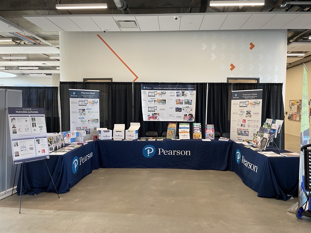 PearsonK12's tweet photo. Come by the Pearson Booth at #OAME2025 and see what's new! #OntEd #ONMath 
We're located right by the registration desk! https://t.co/knbq1QuukW