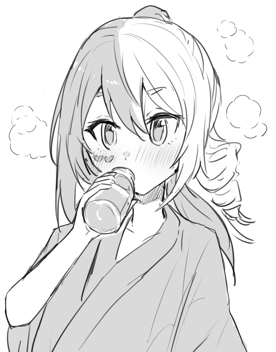温泉とかの落書き 