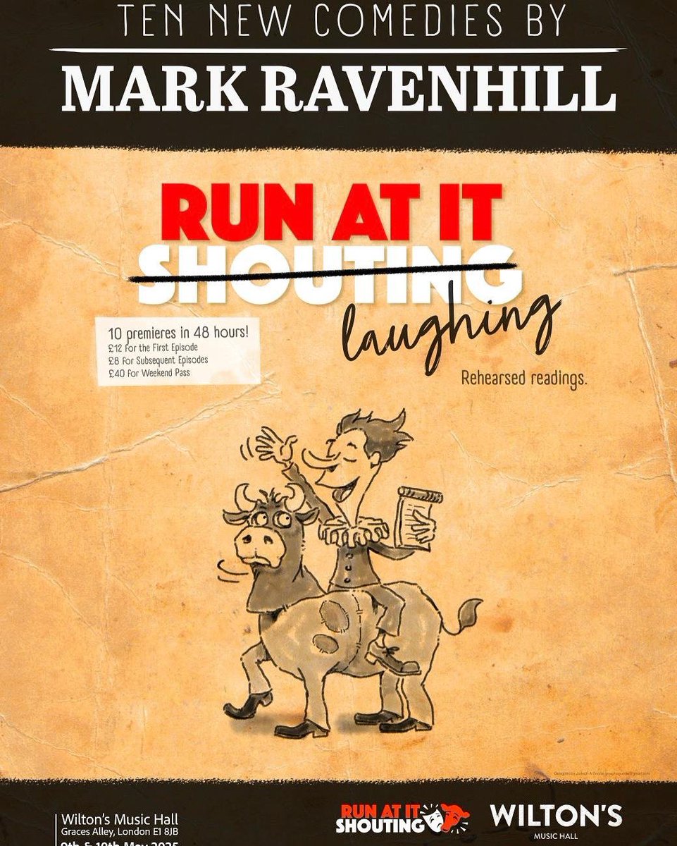 emma wilkinson wright (@emmamaywright) on Twitter photo It’s final prep day! Run At It Laughing <a href="/WiltonMusicHall/">Wilton's Music Hall</a> from tomorrow! Don’t miss the WORLD PREMIERE of <a href="/MarkRavenhill2/">Mark Ravenhill</a> brand new Commedia plays! Come see me play evil CATALDO - interesting list of key character traits 😂 produced by <a href="/RUNATITSHOUTING/">𝗥𝗨𝗡 𝗔𝗧 𝗜𝗧 𝗦𝗛𝗢𝗨𝗧𝗜𝗡𝗚</a> for <a href="/TheNiaProject/">Nia Project</a> It’s final prep day! Run At It Laughing <a href="/WiltonMusicHall/">Wilton's Music Hall</a> from tomorrow! Don’t miss the WORLD PREMIERE of <a href="/MarkRavenhill2/">Mark Ravenhill</a> brand new Commedia plays! Come see me play evil CATALDO - interesting list of key character traits 😂 produced by <a href="/RUNATITSHOUTING/">𝗥𝗨𝗡 𝗔𝗧 𝗜𝗧 𝗦𝗛𝗢𝗨𝗧𝗜𝗡𝗚</a> for <a href="/TheNiaProject/">Nia Project</a>