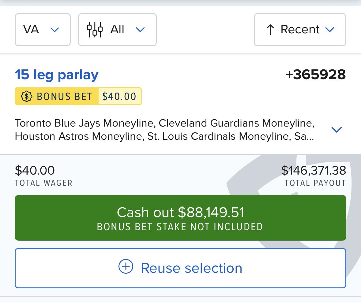 theaceofspaeder's tweet image. Somehow, the 🐳 managed to evade us… #Project186Parlay ♠️ goes 14-1 on the day, losing the final game in absolute heartbreak fashion.
Come hang out with us for the rest of the season as we bet on EVERY single game all season long! ⚾️
Join the crew: launchpass.com/the-ace-of-spa…
