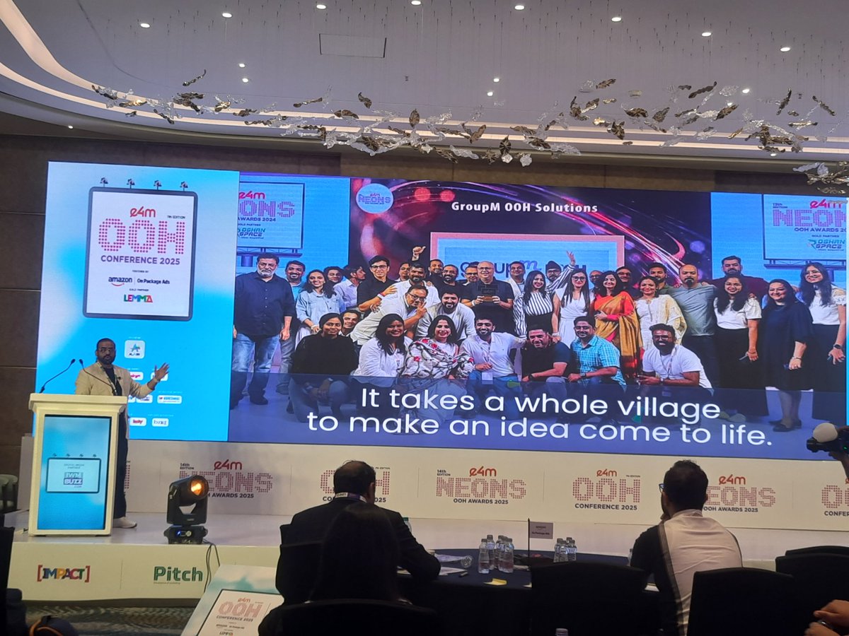 alimahadik's tweet image. e4m OOH Conference 2025
#e4mneonsOOH