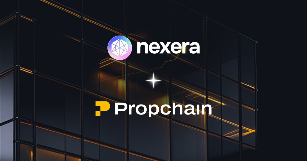 🏡 The future of real estate is on-chain.

Nexera teams up with <a href="/PropChainGlobal/">Propchain</a>, the tech arm of Prop.com, with a real estate pipeline of over €1.1B, redefining access to real estate investments through blockchain.

This game-changing partnership will:
🔹 Launch