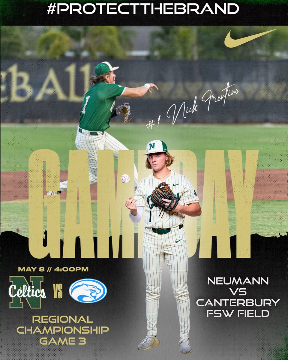 SJN Baseball (@sjn_baseball) on Twitter photo Winner takes all today in Game 3 of the Regional Championship Series! Game is at 4pm and being played at FSW Field.
<a href="/Sjnceltics1/">Neumann Athletics</a> Winner takes all today in Game 3 of the Regional Championship Series! Game is at 4pm and being played at FSW Field.
<a href="/Sjnceltics1/">Neumann Athletics</a>
