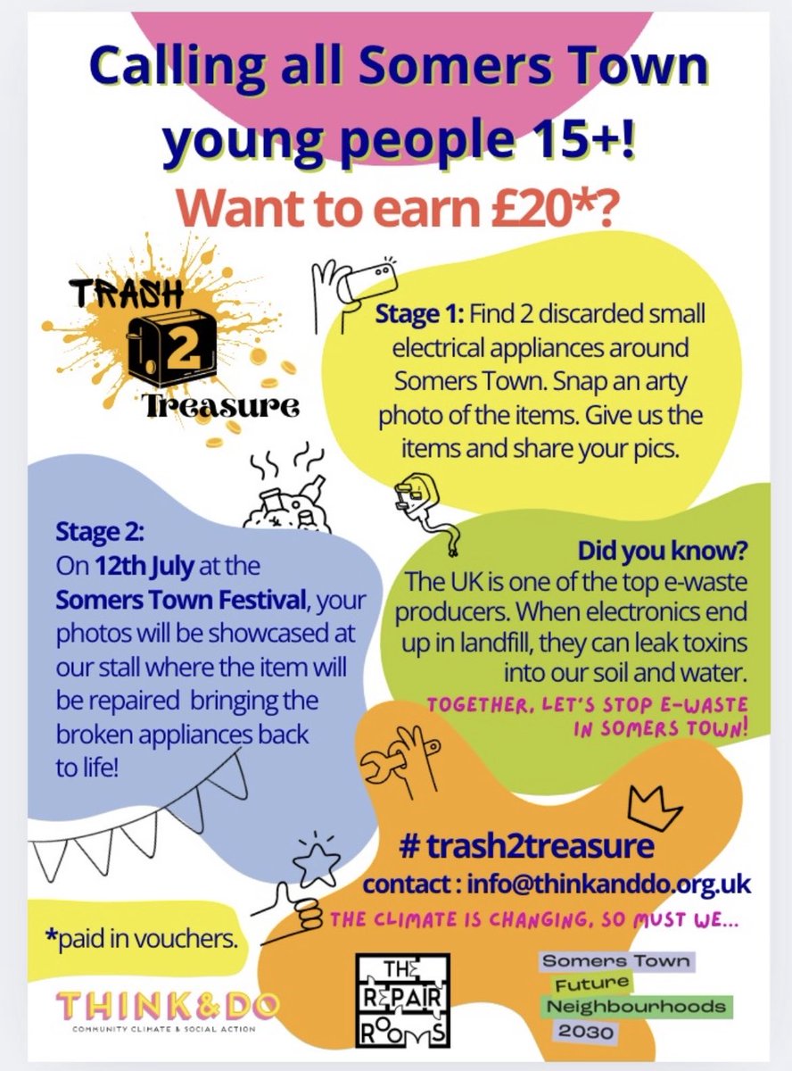 Think & Do Camden (@thinkdocamden) on Twitter photo One persons trash is anotherās treasure ⦠Together, letās eliminate E- waste from Camden ā¦<a href="/CamdenCouncil/">Camden Council</a>ā© ā¦<a href="/EddieFrondy/">Edmund Frondigoun</a>ā© ā¦<a href="/ShahMiah11/">Cllr Shah Miah</a>ā© One persons trash is anotherās treasure ⦠Together, letās eliminate E- waste from Camden ā¦<a href="/CamdenCouncil/">Camden Council</a>ā© ā¦<a href="/EddieFrondy/">Edmund Frondigoun</a>ā© ā¦<a href="/ShahMiah11/">Cllr Shah Miah</a>ā©