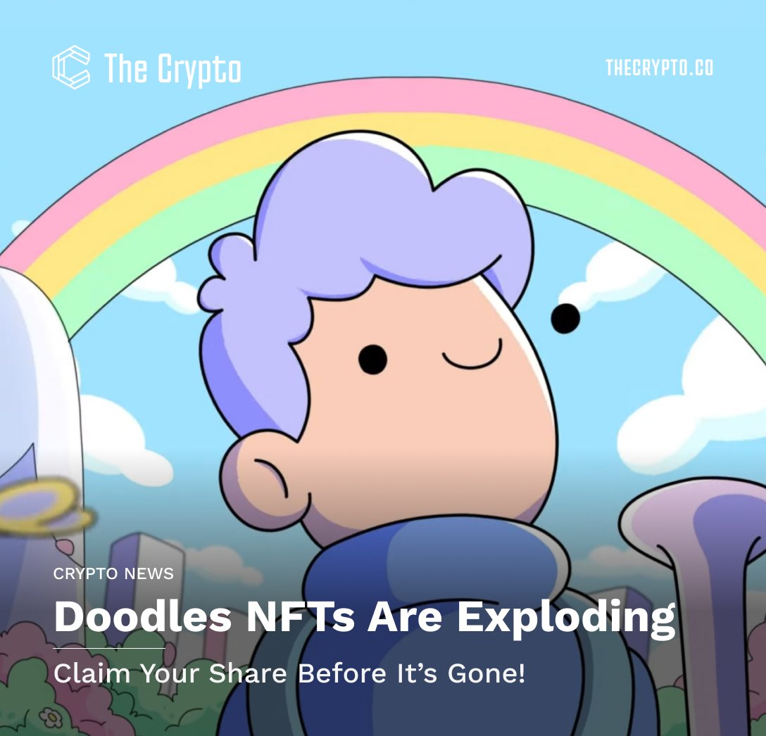 🔥<a href="/doodles/">doodles</a> #NFTs just exploded! Sales up 97% in 24h! Why? The DOOD token #airdrop is coming May 9.
10B tokens. Major exchange listings.
This isn’t just hype. It’s a #Web3 moment. Read more➡️thecrypto.co/article/doodle…