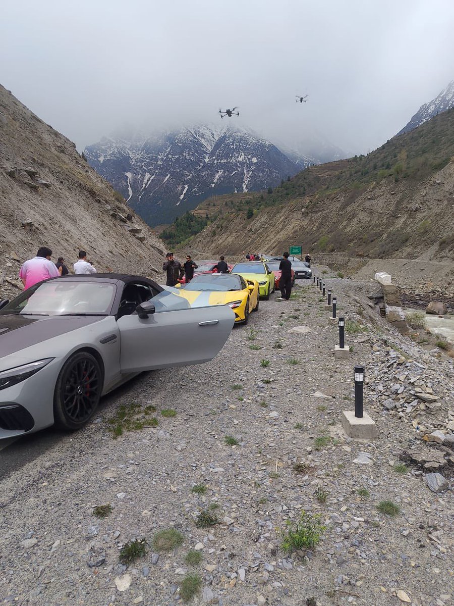 Himachal shifts gears! 19 supercars roared into Manali for the 1st #HimachalSupercarDrive—marking the rise of luxury tourism in the hills. From backpacks to Bentleys, there’s now a Himachal for everyone.

#LuxuryTourism #IncredibleIndia #ManaliMagic #TravelElevated