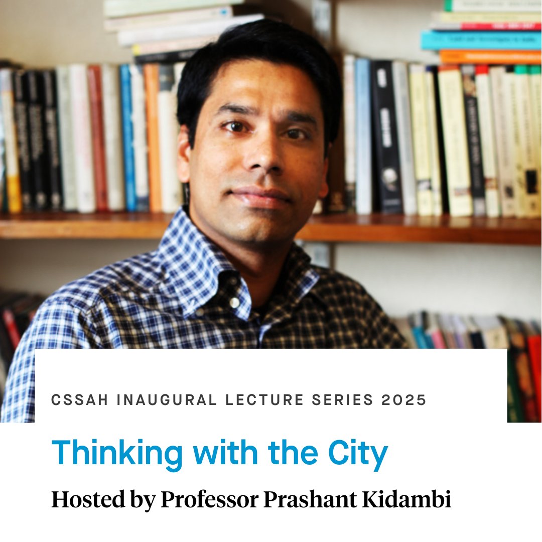 University of Leicester (@uniofleicester) on Twitter photo Event | Join Prof Prashant Kidambi for his inaugural lecture Thinking with the City - exploring how crisis, community, and resistance shape urban South Asia.
🗓️4 June | 5.30pm
📍Sir Bob Burgess Building
🎟️le.ac.uk/professor-kida…
#CitizensOfChange | @hypirleicester <a href="/CUHLeicester/">CUH Leicester</a> Event | Join Prof Prashant Kidambi for his inaugural lecture Thinking with the City - exploring how crisis, community, and resistance shape urban South Asia.
🗓️4 June | 5.30pm
📍Sir Bob Burgess Building
🎟️le.ac.uk/professor-kida…
#CitizensOfChange | @hypirleicester <a href="/CUHLeicester/">CUH Leicester</a>