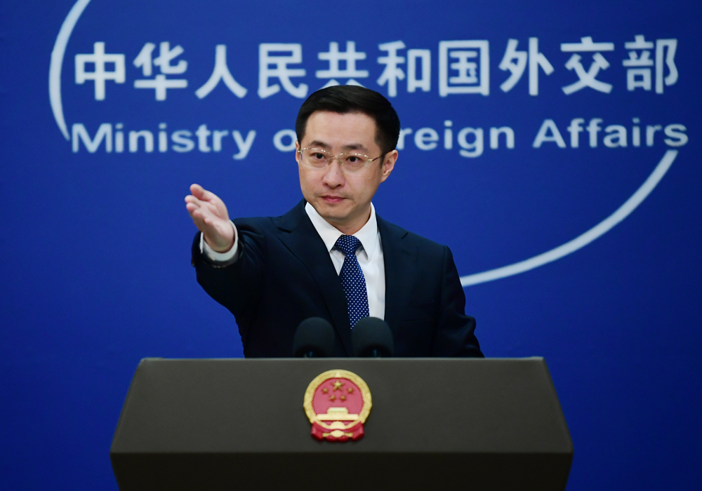 MFA_China's tweet photo. #HuangyanDao has always been China’s territory.

China’s response to the Philippines’ attempted intrusion into the territorial waters of Huangyan Dao was necessary and justified, and was lawful, professional and restrained. 

The Philippines’ frequent provocations and violations of China’s rights are the real cause of the tensions.