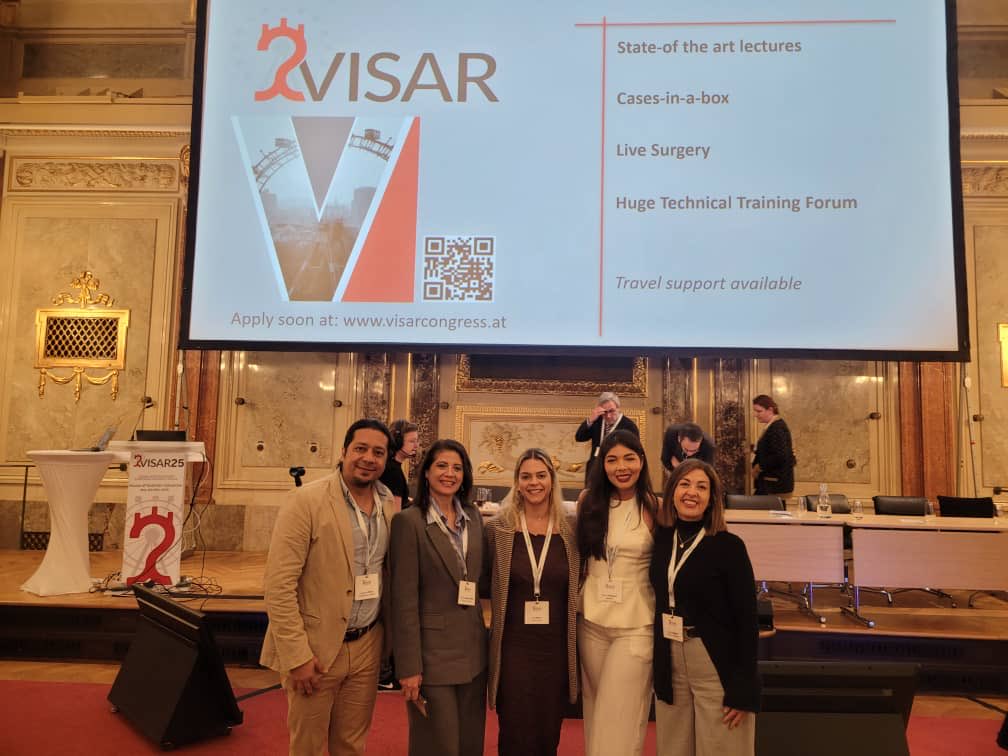 Congratulations for the recipients of the VISAR scholarship who are now enjoying a unique event !!!