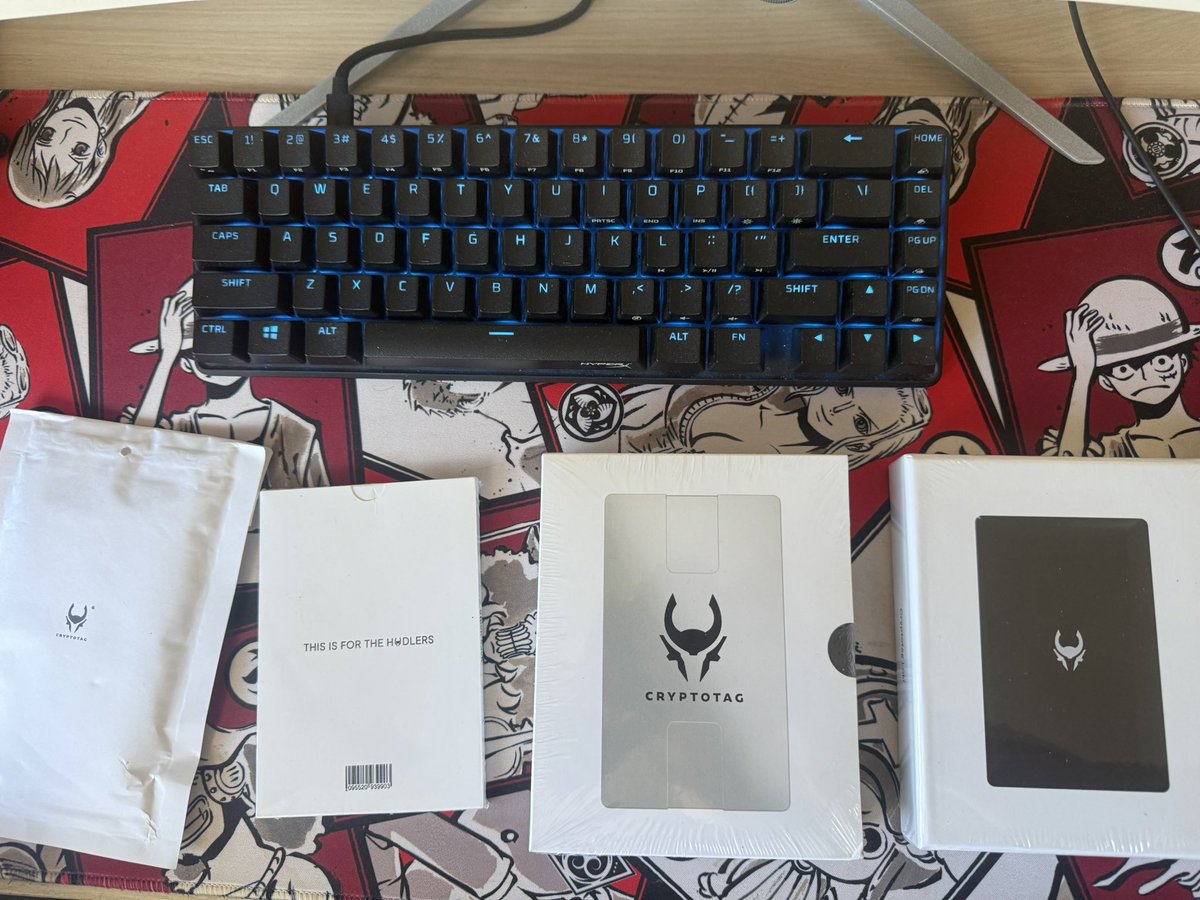 dyor ( revenge arc ) (@dyorwgmi) on Twitter photo just received my zeus and loki kit, all thanks to <a href="/CRYPTO_TAG/">CRYPTOTAG | Seed Phrase Storage</a>!
unboxing vid coming soon? ๐ just received my zeus and loki kit, all thanks to <a href="/CRYPTO_TAG/">CRYPTOTAG | Seed Phrase Storage</a>!
unboxing vid coming soon? ๐