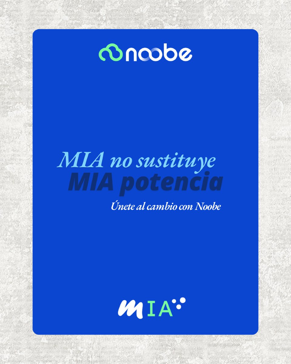 🔍 MIA no viene a sustituir.
🧠 MIA viene a potenciar.

En resumen:
🎯 Profesores más productivos
🎯 Equipos directivos con visión
🎯 Alumnos y familias más felices