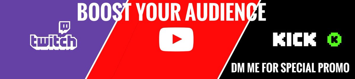 @Promogarage (@promoboost1) on Twitter photo Promotion time 📈🚀📢
1 Like & repost
2 Do comments
3 Drop link yt/kick/twitch
Follow me for promo ✅
Dm <a href="/PromoRTRG/">PromoRTRGarage📢</a> for spacial promo💌
#kick #twitch #gaming #YouTube
#streamer #contentcreator #promotion
#twitchlive #twitchpromo #developer
#smollstreamer #channel Promotion time 📈🚀📢
1 Like & repost
2 Do comments
3 Drop link yt/kick/twitch
Follow me for promo ✅
Dm <a href="/PromoRTRG/">PromoRTRGarage📢</a> for spacial promo💌
#kick #twitch #gaming #YouTube
#streamer #contentcreator #promotion
#twitchlive #twitchpromo #developer
#smollstreamer #channel