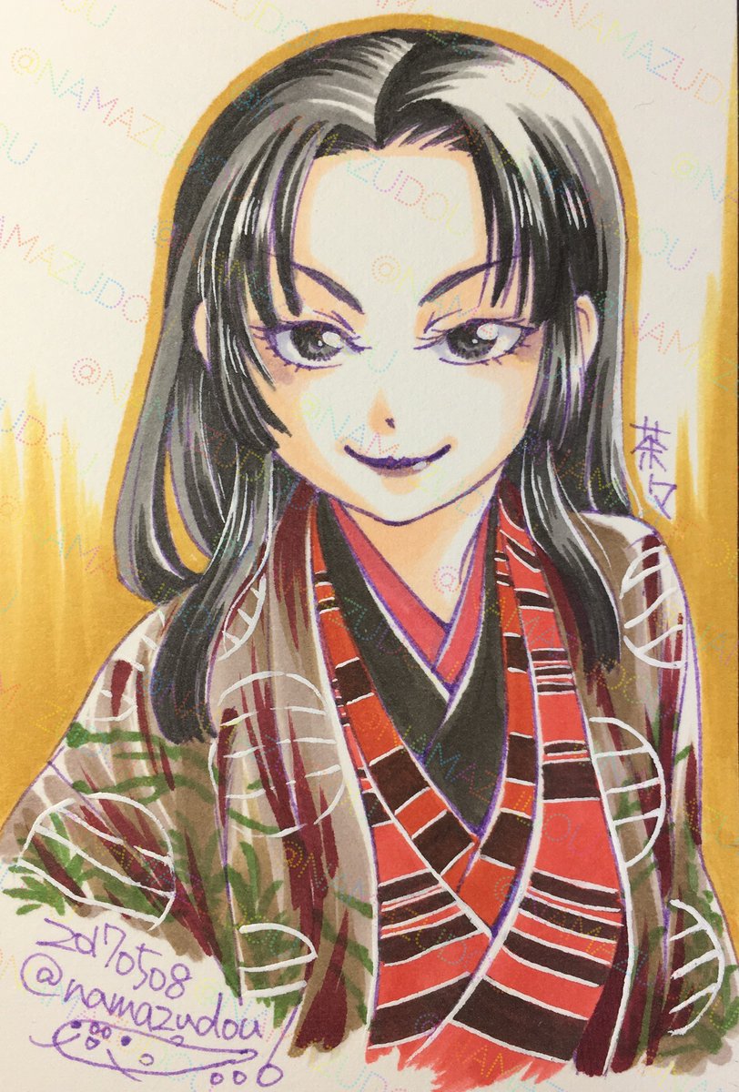 「今日は五月八日。淀殿(茶々)の命日ですね。絵は再掲。若い頃と、もうちょい年齢上が」|高枝景水@初期短編集 公開中のイラスト