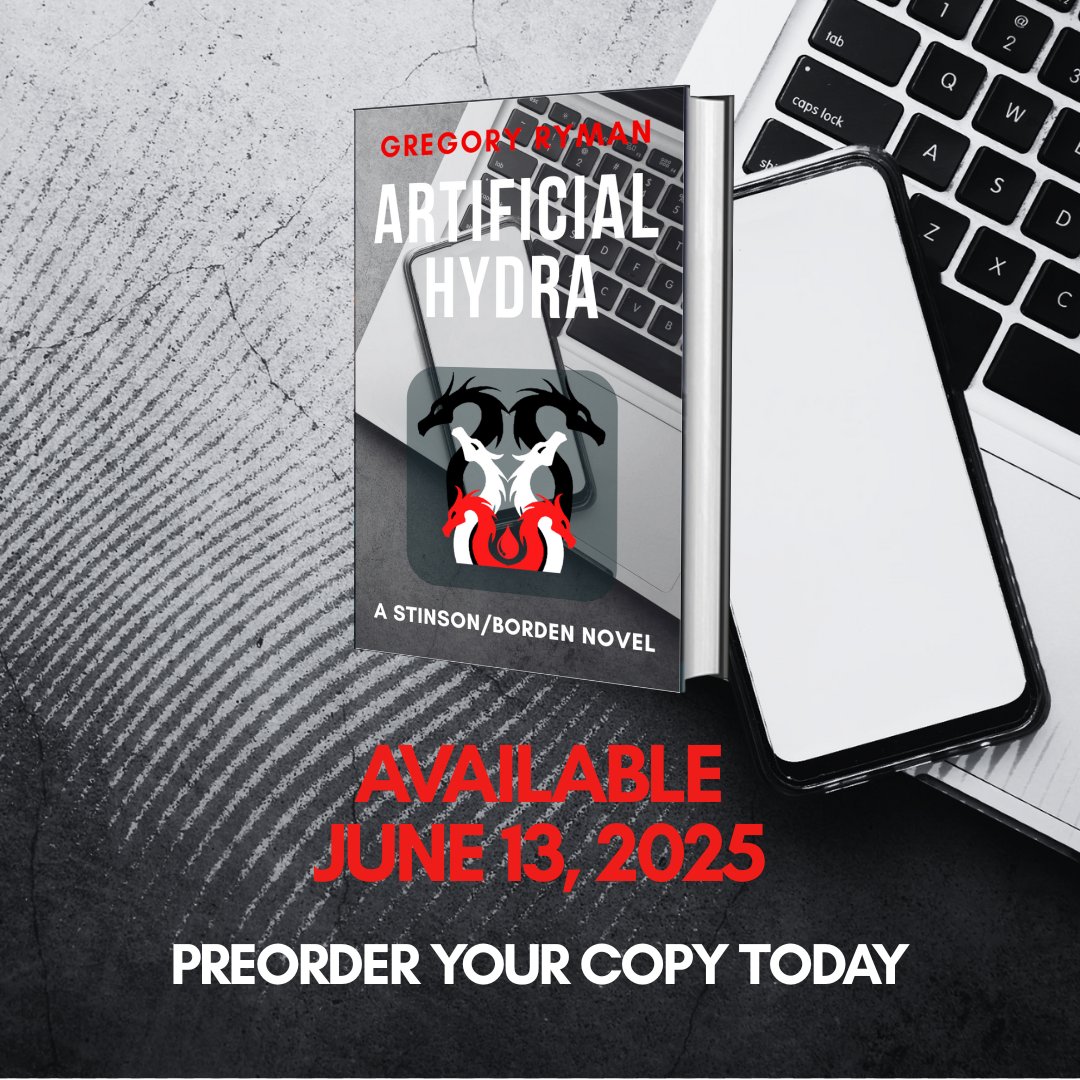 Stinson and Borden are back! And this time, the stakes are even higher...

amazon.com/dp/B0CRQTQJHP?…

#artificialHydra #thrillerbooks #NewBook  #intelligence #indieauthor #spy
