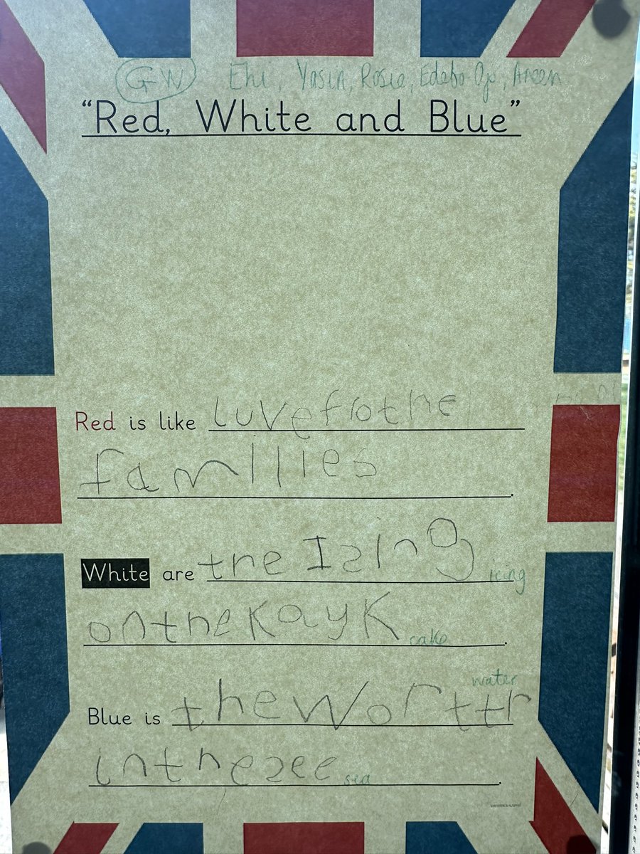 Miss Brown (@stannessycamore) on Twitter photo We have created some wonderful poetry in groups with the theme of ‘red, white and blue’ for VE Day. #VEDay2025 <a href="/StAnnesLiv/">St Anne's Liverpool</a> We have created some wonderful poetry in groups with the theme of ‘red, white and blue’ for VE Day. #VEDay2025 <a href="/StAnnesLiv/">St Anne's Liverpool</a>