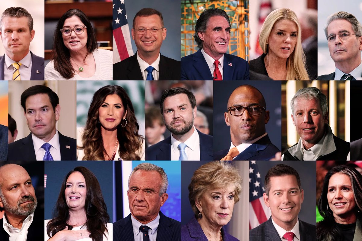 Trump handpicked a parade of grifting sociopaths to hollow out America: make them dumber, sicker, poorer, more terrified &amp; isolated. That’s not policy, it’s fascism in plain sight. And the MAGA stupids still cheer. Congratulations dipshits, take a fucking victory lap.